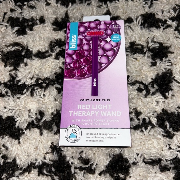 Bliss Youth Got This Red Light Therapy Wand New In Box Purple - Picture 1 of 3